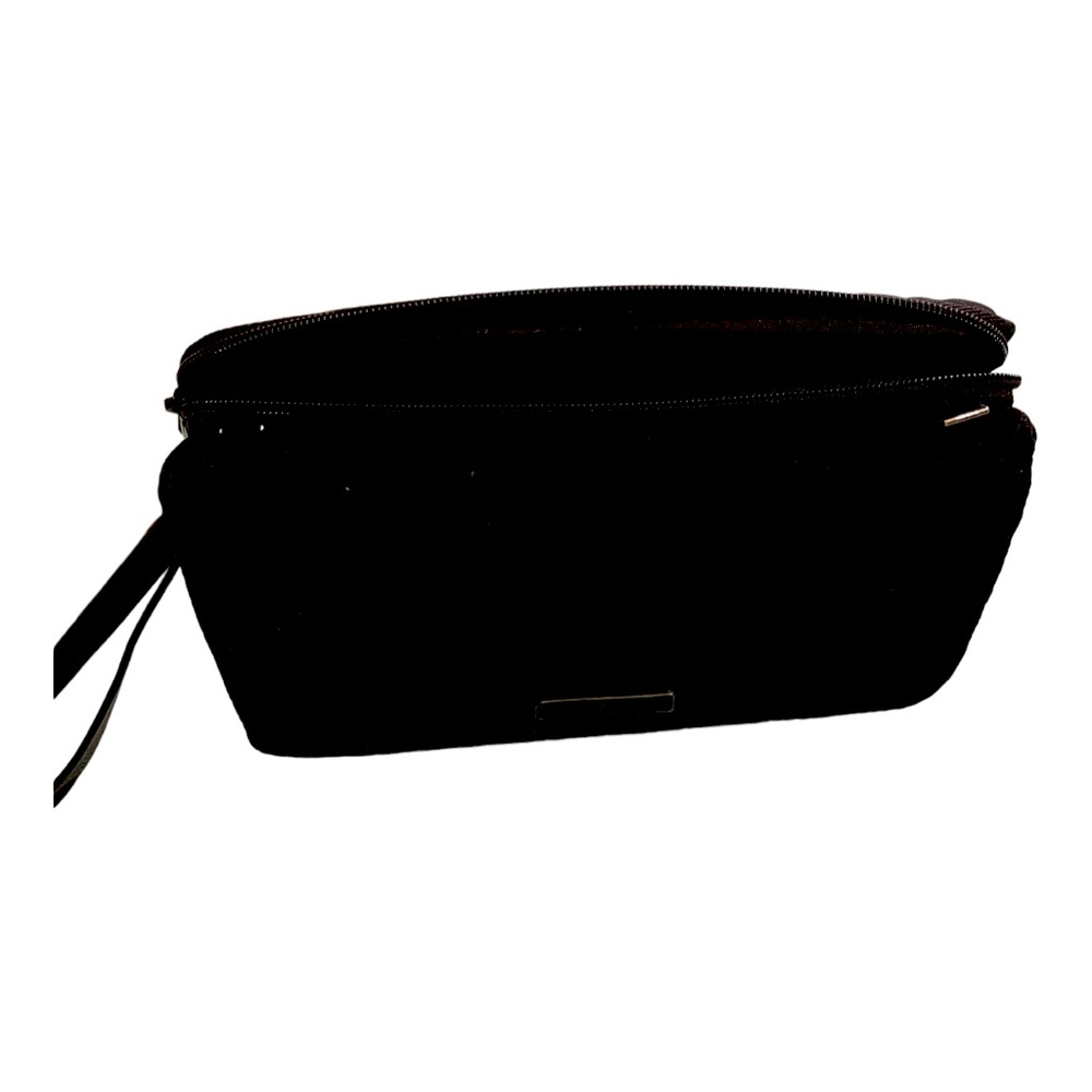 Vera Bradley black quilted wristlet or tri-fold wallet/clutch.